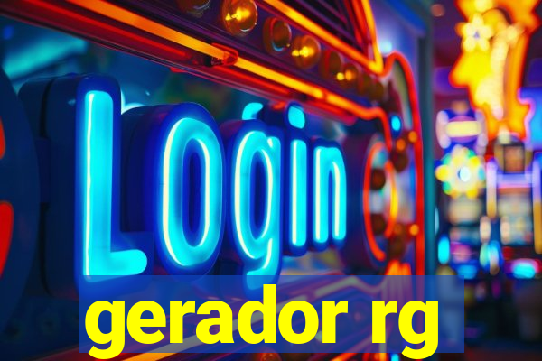 gerador rg